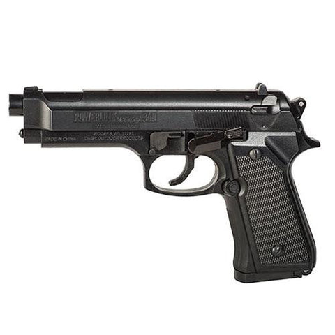 Powerline Air Pistol - Model 340, .177 Caliber, BBs, Black Polymer Grips, Matte Black