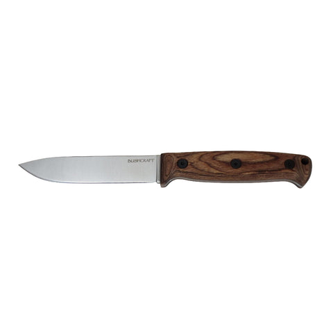 Bushcraft - Field Knife with Black Nylon Sheath