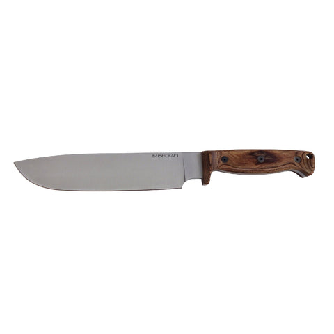 Bushcraft - Woodsman Knife with Black Nylon Sheath