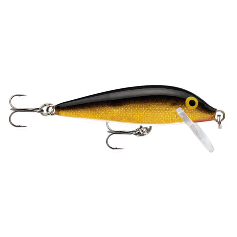 CountDown Lure - Size 07, 2 3-4" Length, 5'-8' Depth, 2 Number 7 Hooks, Gold, Per 1