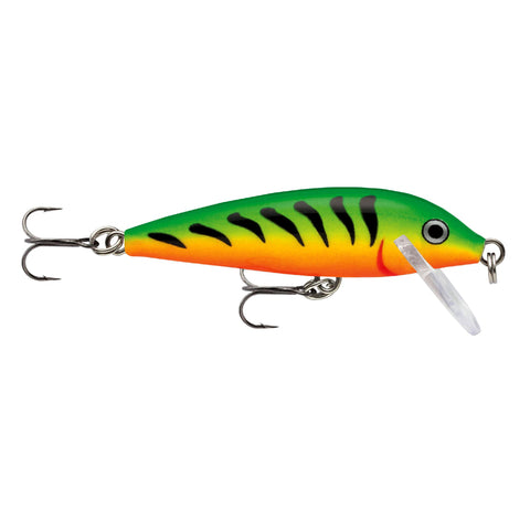 CountDown Lure - Size 07, 2 3-4" Length, 5'-8' Depth, 2 Number 7 Hooks, Fier Tiger, Per 1