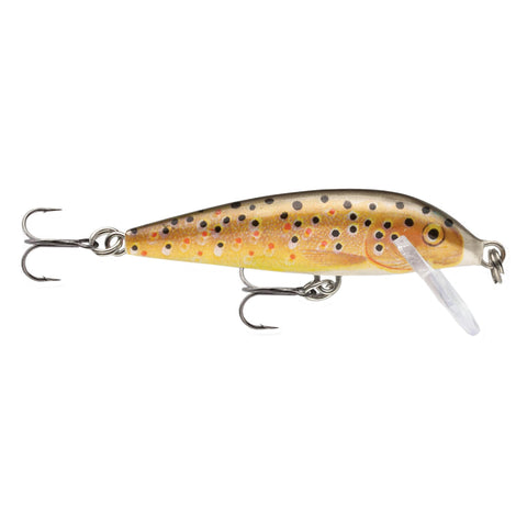 CountDown Lure - Size 07, 2 3-4" Length, 5'-8' Depth, 2 Number 7 Hooks, Brown Trout, Per 1