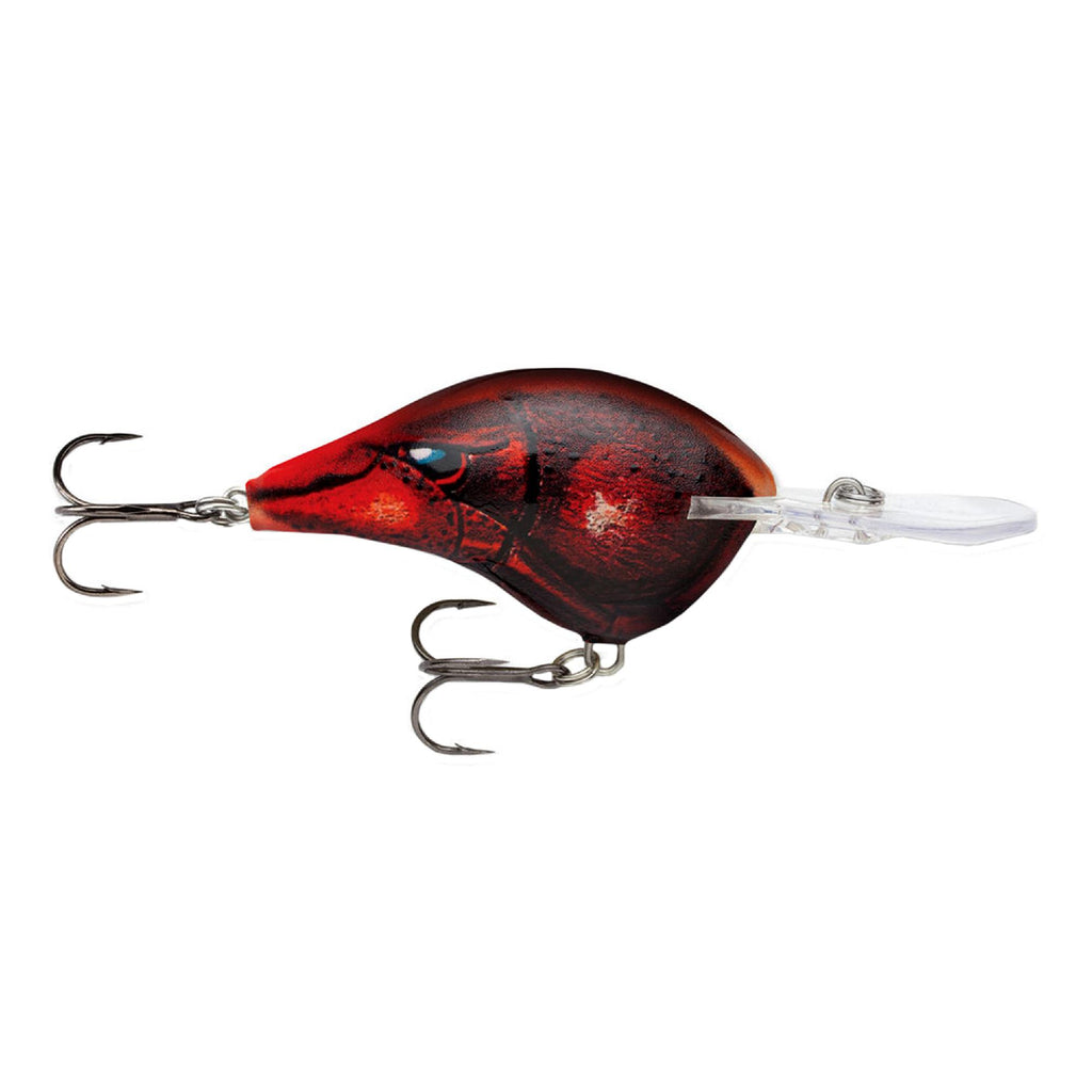 Dives-To Series Custom Ink Lure - Size 10, 2 1-4" Length, 6' Depth, 2 Number 4 Treble Hooks, Delta, Per 1
