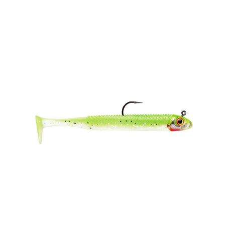 360GT Searchbait Lure - 4 1-2" Length, 1-4 oz Weight, Chartreuse Ice, Per 1