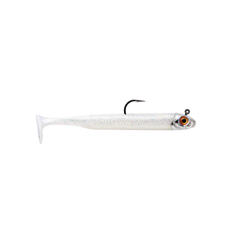 360GT Searchbait Lure - 3 1-2" Length, 1-8 oz Weight, Pearl Ice, Per 1