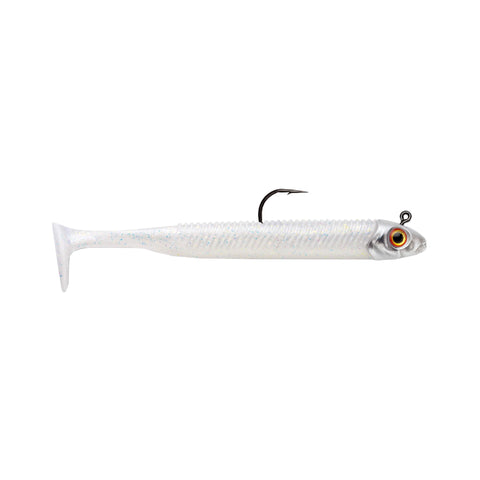 360GT Searchbait Lure - 4 1-2" Length, 1-4 oz Weight, Pearl Ice, Per 1
