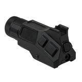 AR15 Green Laser with A2 Iron Front Sight Post, Black