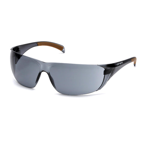 Carhartt Billings Safety Glasses - Anti-Fog Lens with Gray Temples