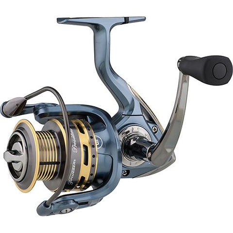 Lady President Spinning Reel - 20 Reel Size, 5.2:1 Gear Ratio, 20.7" Retrieve Rate, 6 lb Max Drag, Ambidextrous
