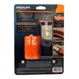 Piranta Fitment - Forge, 2 3-4" Blade Length, Nylon Sheath, Orange Handle, Clam Package