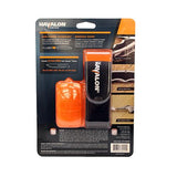 Piranta Fitment - Original, 2 3-4" Blade with Plain Edge and Nylon Sheath, Clam Package