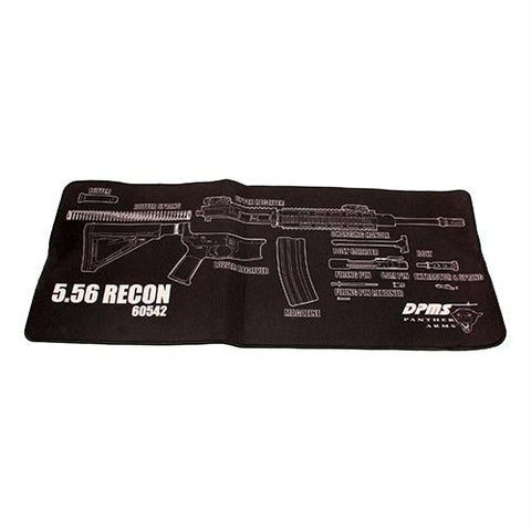 Neoprene Cleaning Mat with Schematic, 28" x 12"