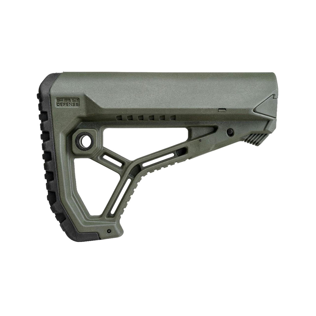 AR15-M4 Buttstock for Mil-Spec and Commercial Tubes - Olive Drab Green