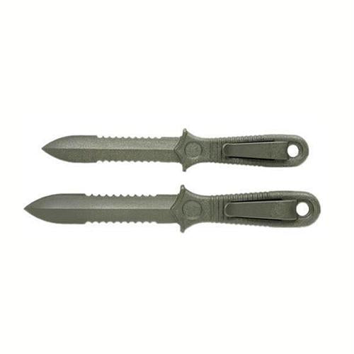 Polymer Daggers - Olive Drab Green, Package of 2