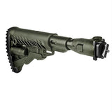 Folding Collapsible Stock, Milled AK Rifles, Olive Drab Green