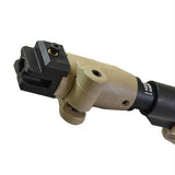 Recoil Compensating Folding, Collapsible Buttstock System - AK-47-74, Polymer Joint, Flar Dark Earth