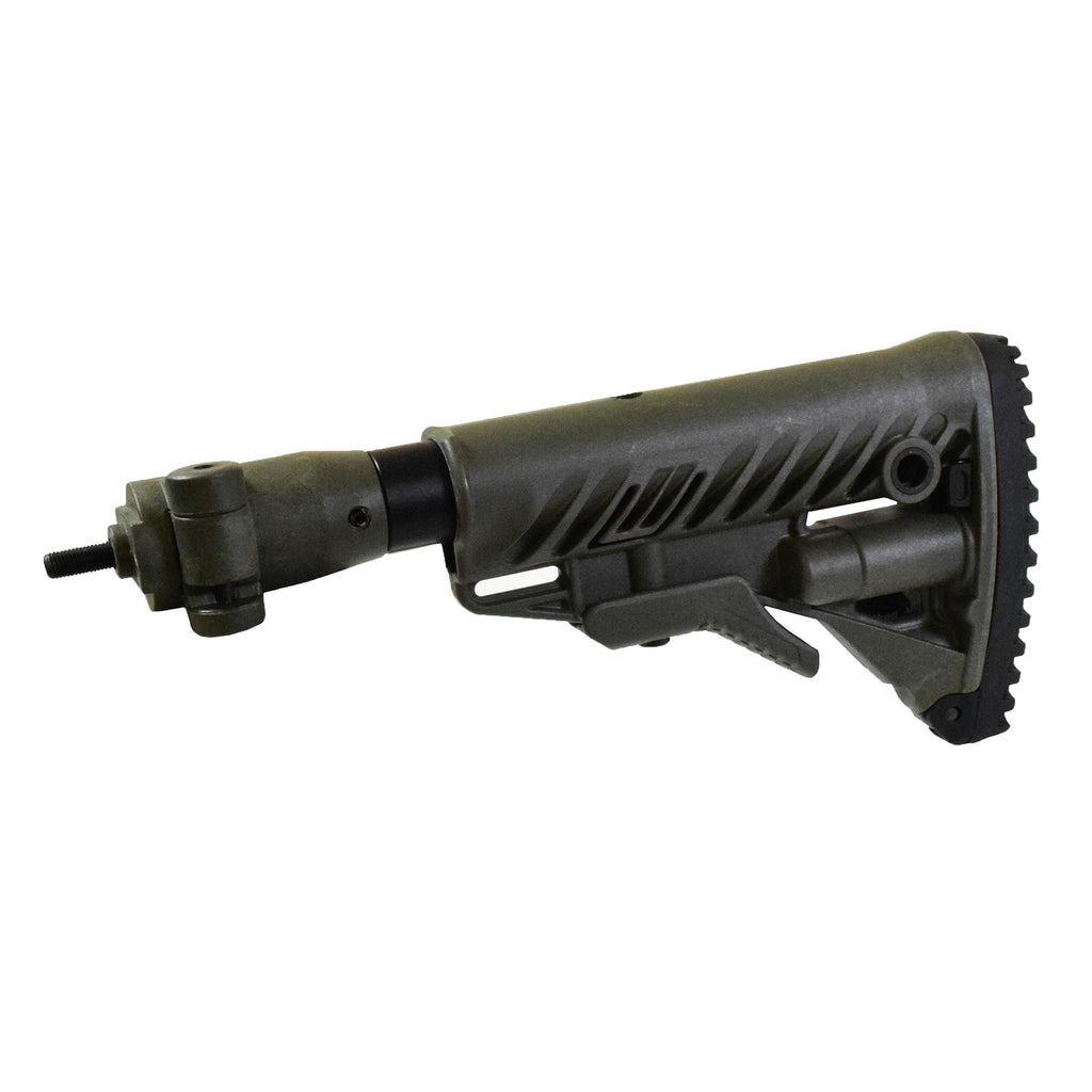M4 Folding Collapsible Buttstock - VEPR 12 Molot, Olve Drab Green