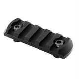 Tekko Metal M-Lok 2 3-8" 5 Slot Rail, Black