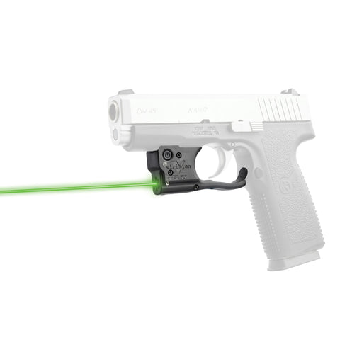 Reactor 5 Gen II Green Laser - Kahr Arms PM and CW 9-.45 with ECR Instant On IWB Holster, Black