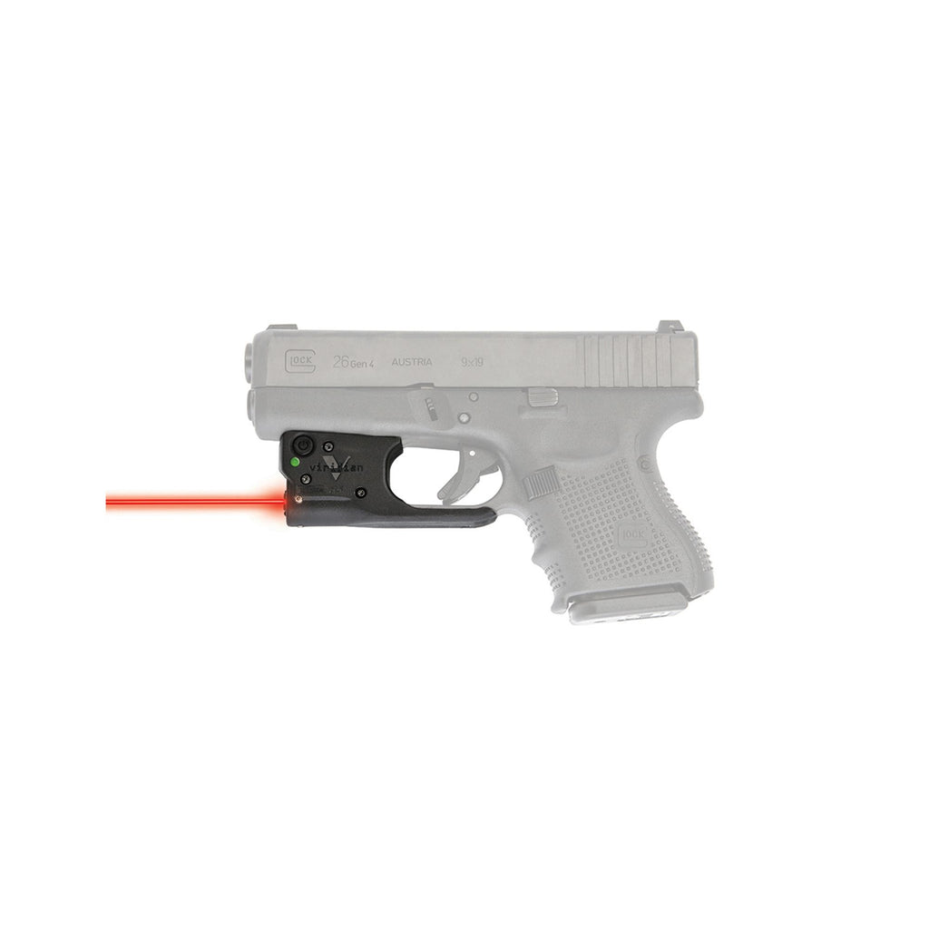 Reactor 5 Gen II Red Laser - Glock 17-19-22-23-25-26-27-28-32-33-35-36-38-39 with ECR Instant On Holster