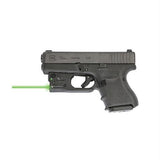 Reactor 5 Gen II Green Laser - Glock 17-22-19-23 with ECR Instant On IWB Holster, Black