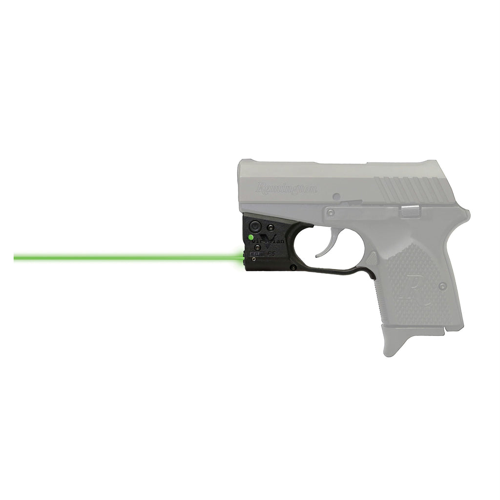 Reactor 5 Gen II Green Laser - Remington RM380 with ECR Instant On IWB Holster, Black
