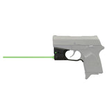 Reactor 5 Gen II Green Laser - Remington RM380 with ECR Instant On IWB Holster, Black