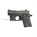 Reactor 5 Gen II Green Laser - Sig Sauer P238-P938 with ECR Instant On IWB Holster, Black