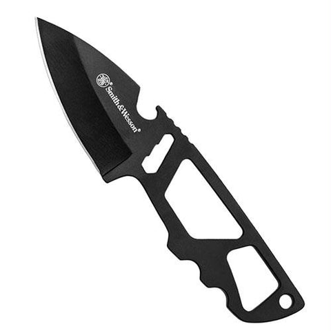 M&P Shield, 2.50" Fixed Blade, Drop Point, Black