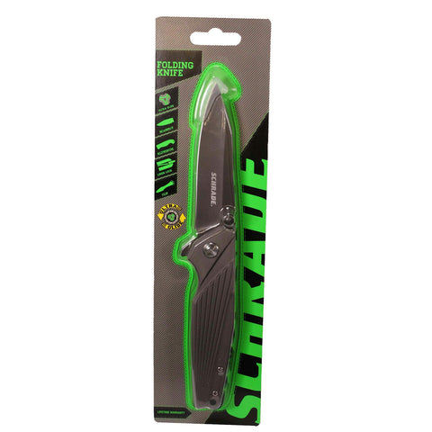 Liner Lock Folding Knife - 3.50" Blade, Gray