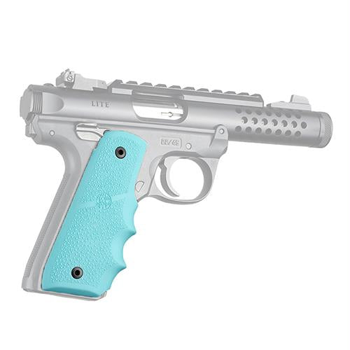 Ruger 22-45 MKIV Rubber Grip - with Finger Grooves, Aqua
