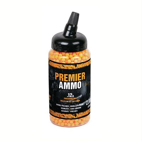 Premier Airsoft Ammunition, 12 Gram, Per 2000, Orange