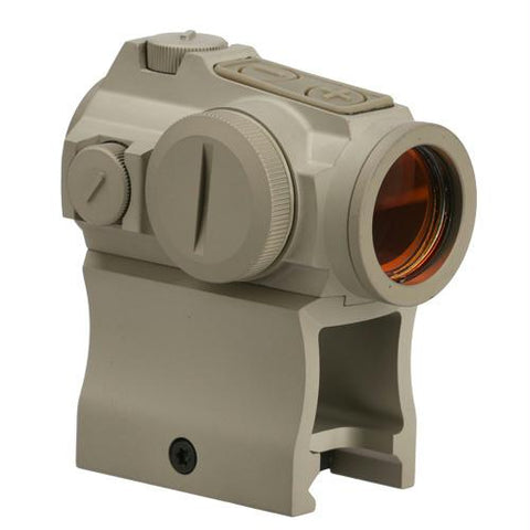 Micro Red Dot Sight - 2 MOA Dot, Low and 1-3 Co-Witness Mount, Flat Dark Earth