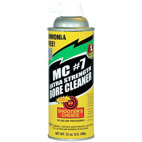 MC #7 Firearms Bore Cleaning Solvent Liquid - Extra Strength, 12 oz Aerosol Can