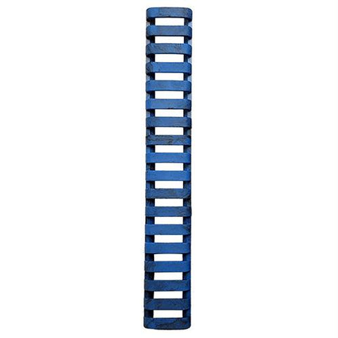 18 Slot Ladder Low Pro Rail Covers - Cobalt Camouflage, Package of 1