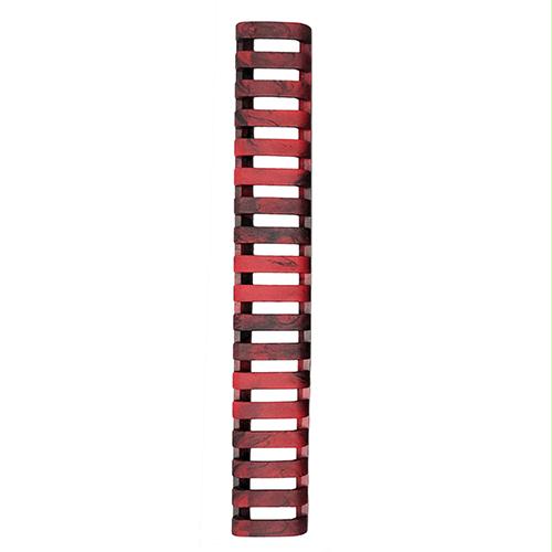 18 Slot Ladder Low Pro Rail Covers - Inferno Camouflage, Package of 1