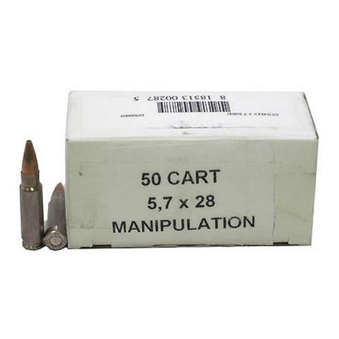 5.7x28MM Ammunition - 5.7x28mm Dummy (Per 50)