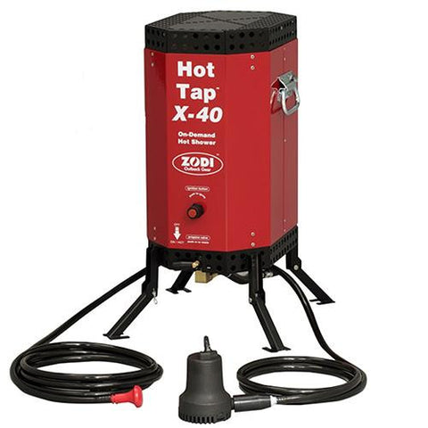 Hot Showers & Water Heaters - X-40 Outfitter