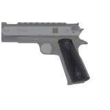 Government G10 Mag Grip Kit, Checkered Flat Mainspring - Black