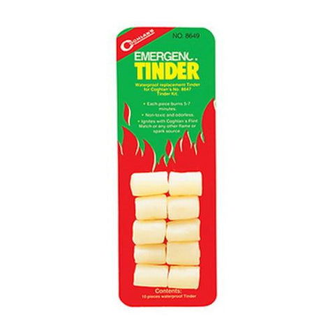 Emergency Tinder Replacement 10 Pack