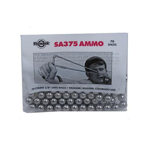 Steel Ball Slingshot Ammo - 3-8", 70 Count, Bag