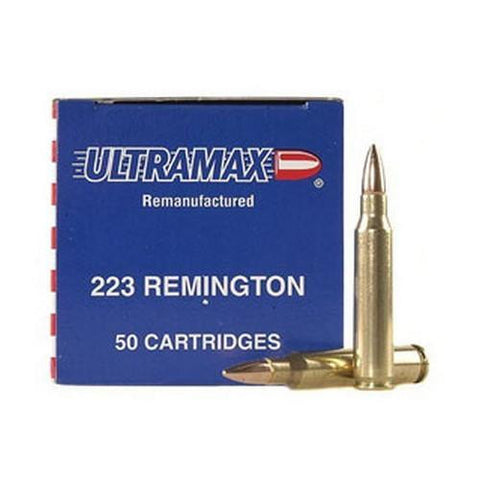 223 Remington Remanufactured - 55 Grains, Full Metal Jacket, Per 50