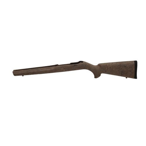 10-22 Overmolded Stock - Rubber, Magnum, Standard Barrel, Ghillie Earth