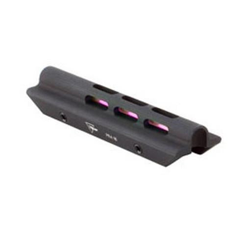 Shotgun Fiber Optic Bead Sight - Red, .265" – .335" Wide Ribs, Black