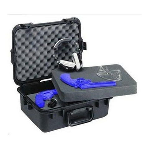 All Weather Case - Large Pistol-Access Case w-Deluxe Latches, Black