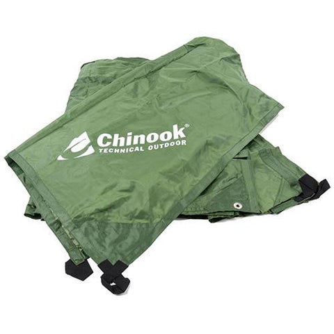 Chinook Tarp - 9'6" X 9'6", Green