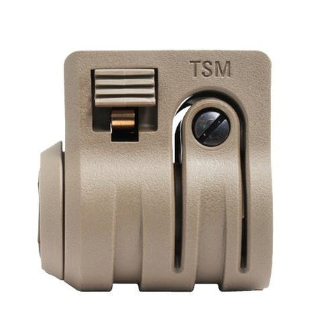 Torch Light-Laser Mount, Standard to 1"-.825"-.75" QD - Scorched Dark Earth