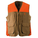 Upland Vest w-Blaze Trim, Field Tan - XXX-Large