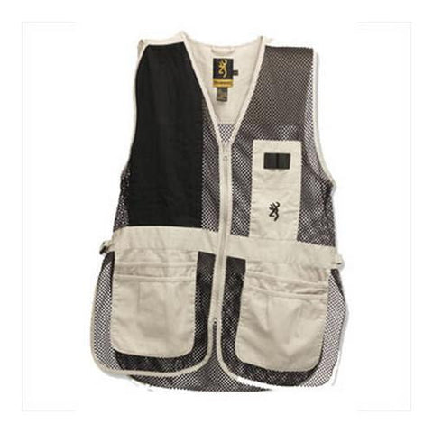 Trapper Creek Vest Sand-Black - XXX-Large