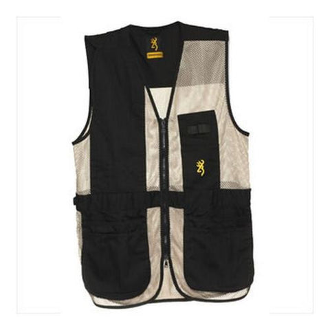 Trapper Creek Vest Black-Tan - XXX-Large